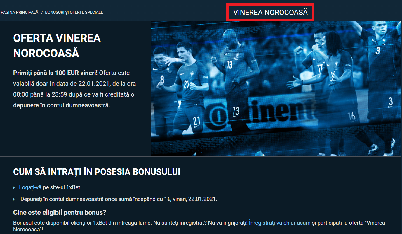 Sfaturi pariuri sportive pentru 1xbet