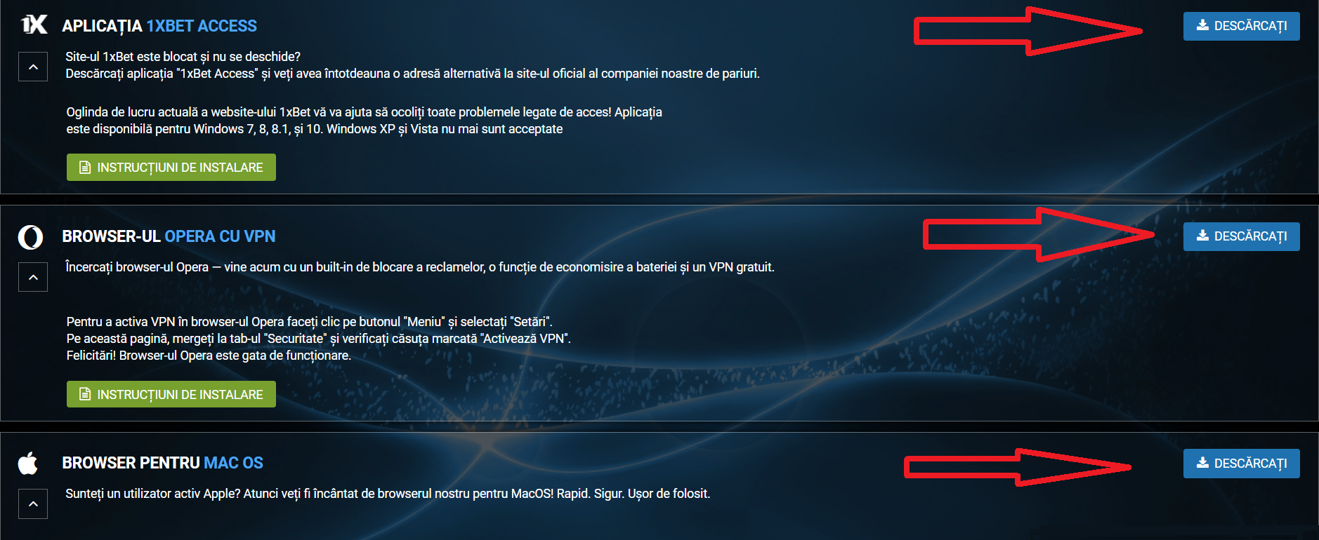 Bonus de 1xBet înregistrare