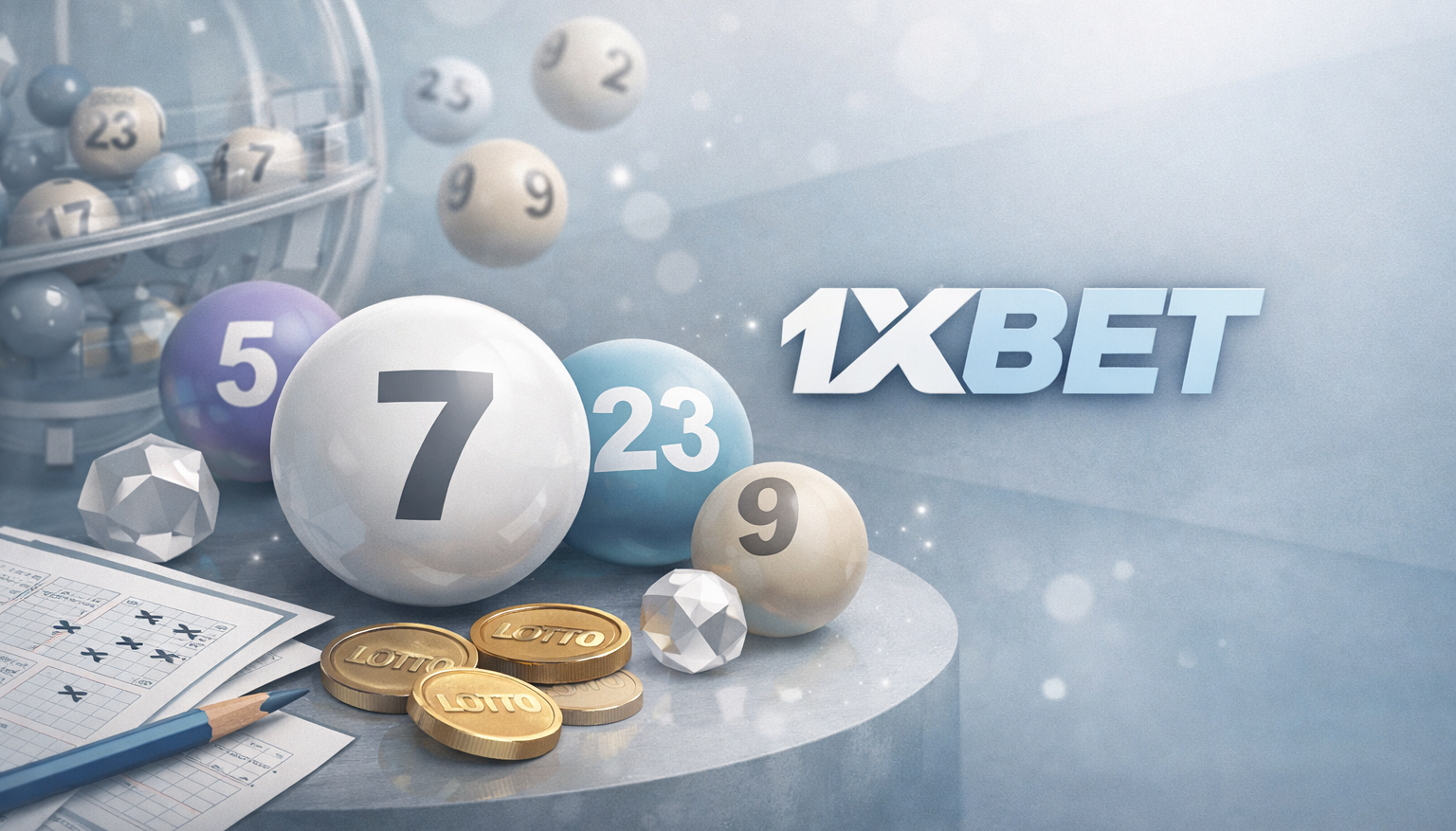 Pariuri Loto la 1xBet în România